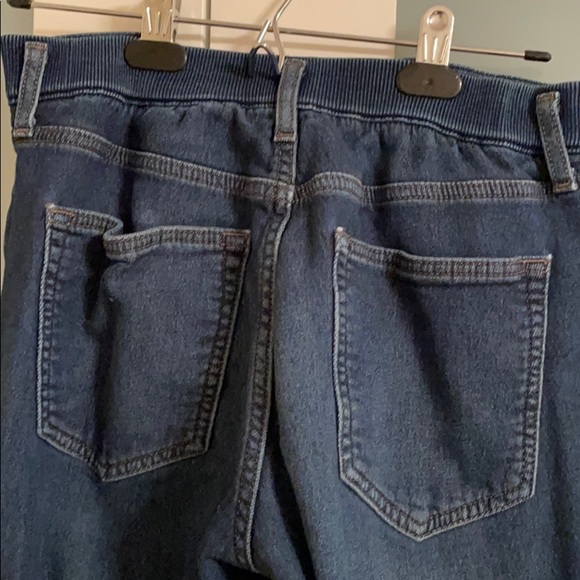 Uniqlo dark stretchy denim jeans unisex - Picture 3 of 5